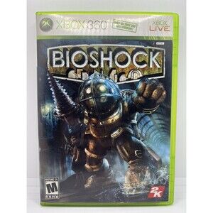 BioShock (Microsoft Xbox 360, 2007) with Manual- Tested